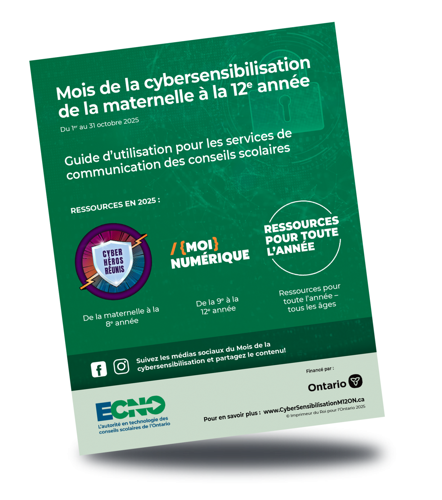 Guide de l'utilisateur du programme de les services de
communication des conseils scolaires